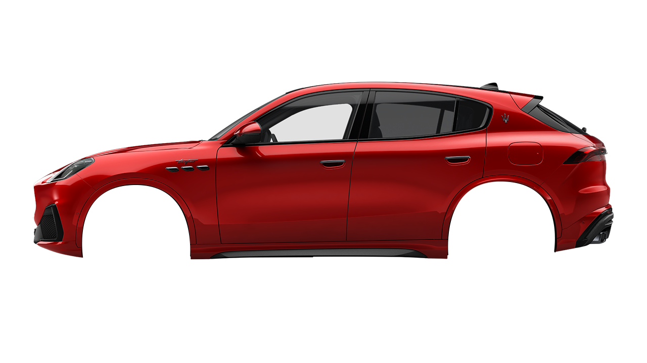 Maserati Grecale Farben - rosso ardente