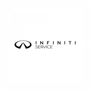 Infiniti Service mit weißem Hintergrund