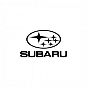 Subaru mit weißem Hintergrund