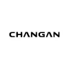 Changan Logo auf weißem Hintergrund für Automobilmarken