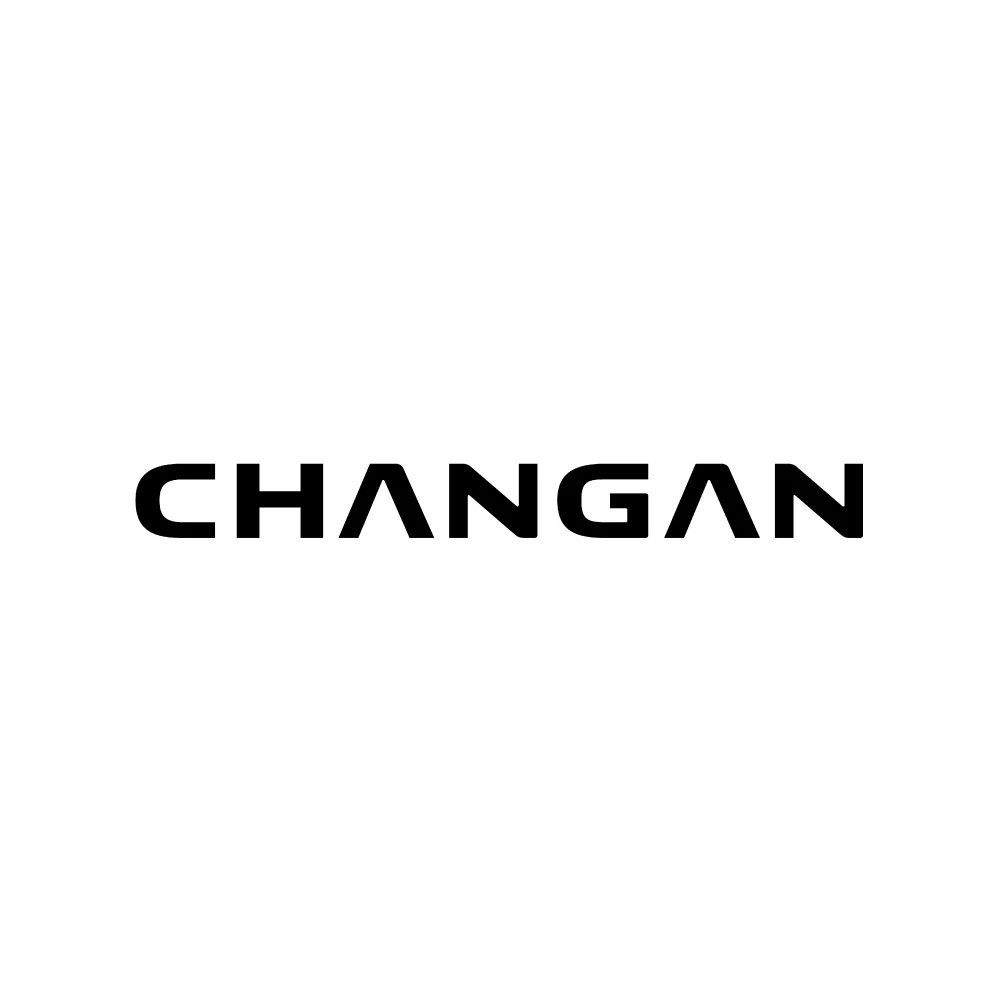 Changan Logo in Schwarz auf weißem Hintergrund